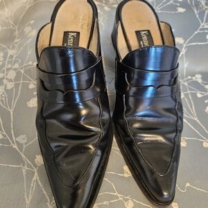 Kenneth Cole New York black leather